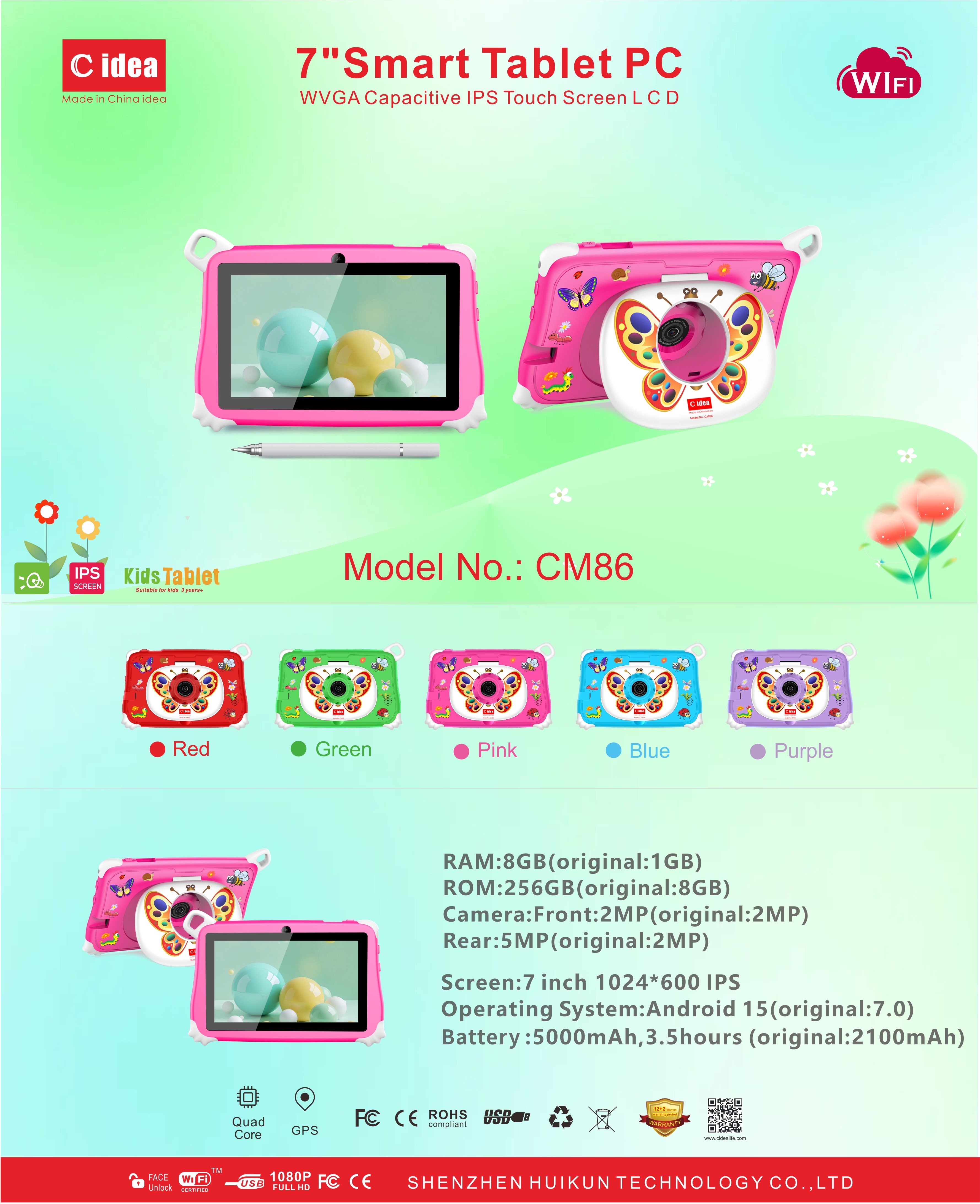 Cidea 7"Smart Tablet PC CM86